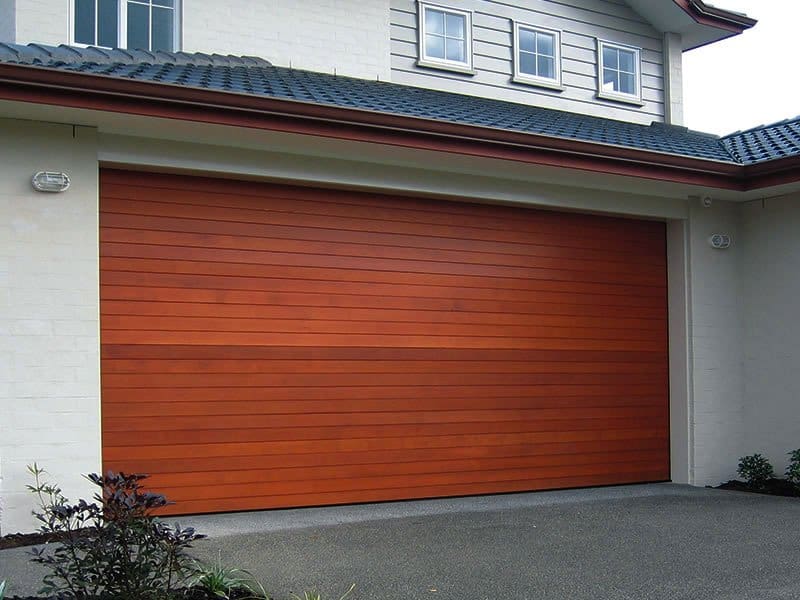Cedar Wooden Garage Door 1